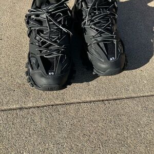 Balenciaga Black Track Sneakers